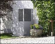 Luft/Wasser-Wärmepumpe Außenaufstellung